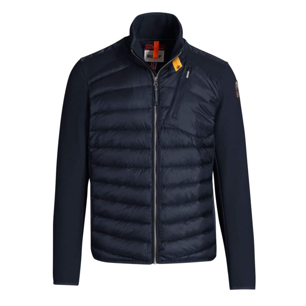 PARAJUMPERS JAYDEN NAVY HYBRID JACKET | Menswear Online