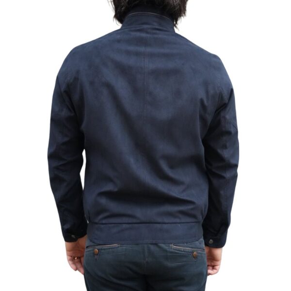 Bugatti Suede Navy Blouson Jacket 2