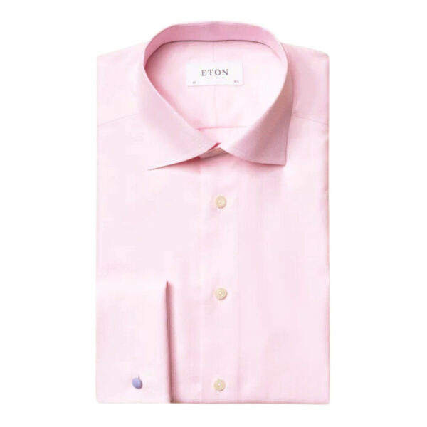 Eton contemporary fit Pink Shirt French Cuff