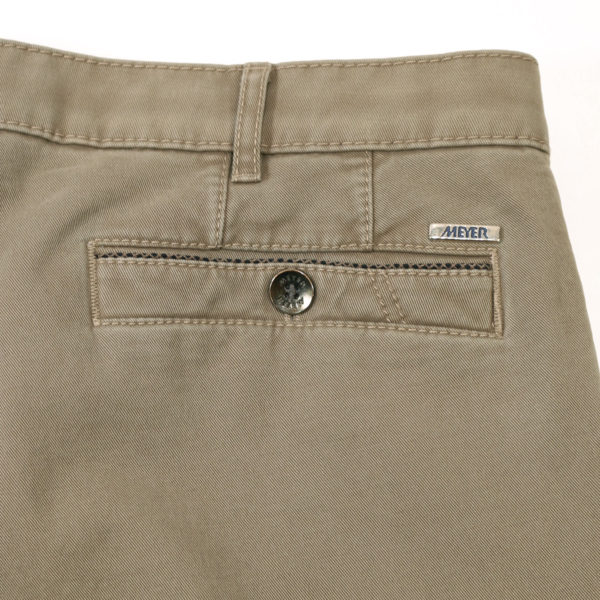 Meyer New York Cotton Camel Chinos pocket