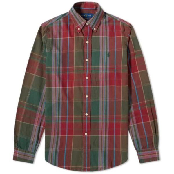 Polo Ralph Lauren Madras Check Button Down Shirt