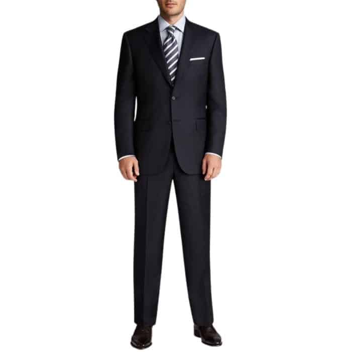 CANALI MIDWEIGHT CLASSIC NAVY SUIT | Menswear Online