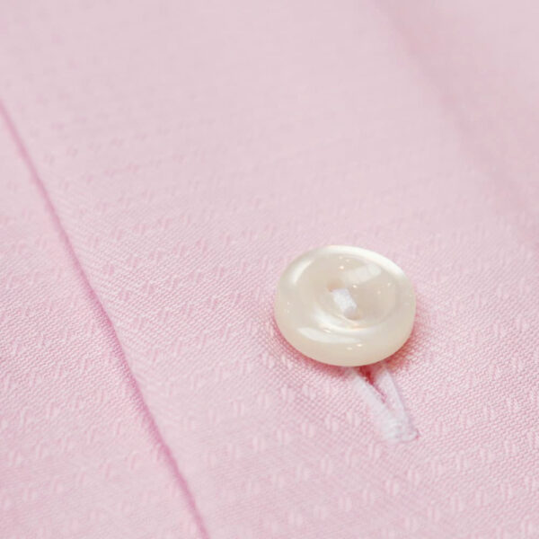 ETON SHIRT TEXTURED TWILL FRENCH CUFF PINK fabric