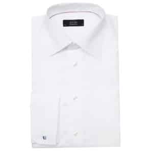 Eton Shirt Signature Twill Classic Fit Round French Cuff White