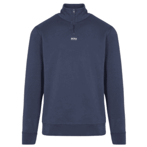 boss zapper half zip sweatshirt