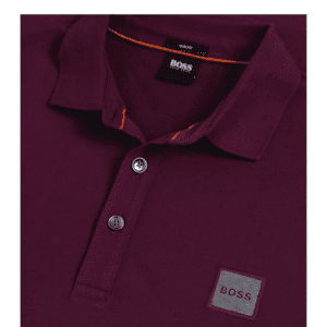 hugo boss polo purple