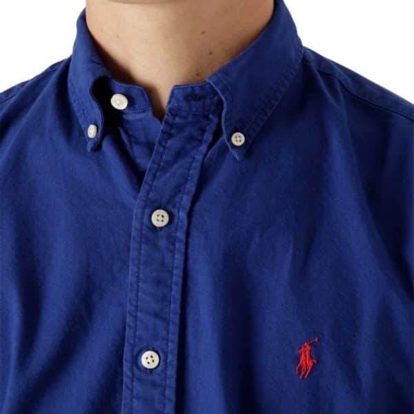 POLO RALPH LAUREN Blue OXFORD CUSTOM FIT SHIRT 3