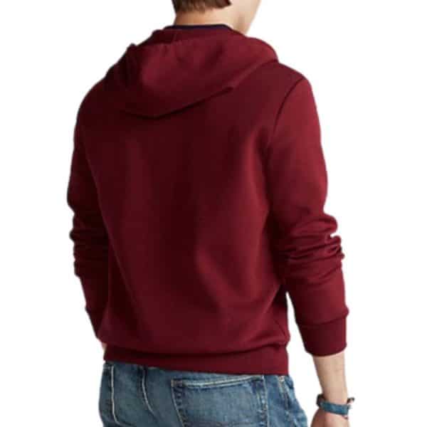 Ralph Lauren Red zip hoodie 3