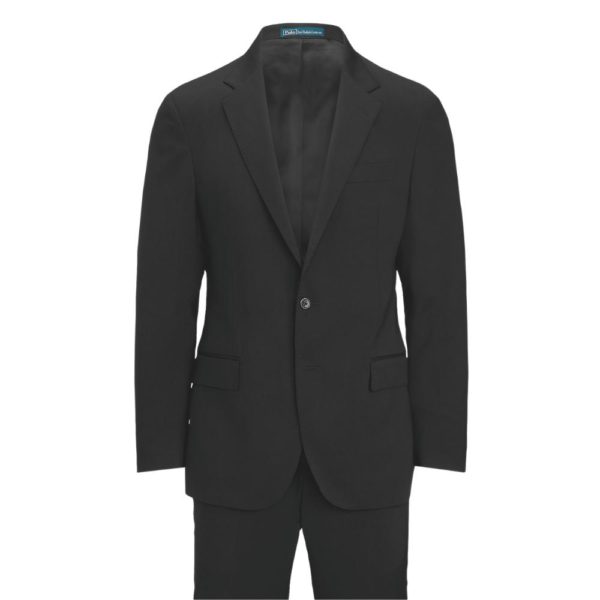 POLO RALPH LAUREN LIGHTWEIGHT WOOL CHARCOAL SUIT