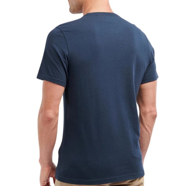 Barbour wilfred navy t shirt