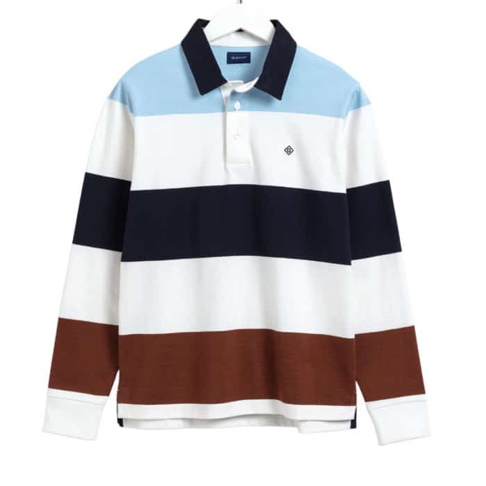 GANT Multicolour Heavy Rugger | Menswear Online