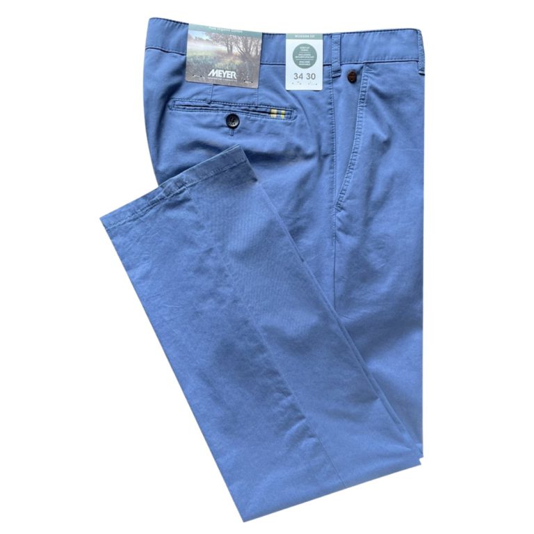 cornflower blue trousers