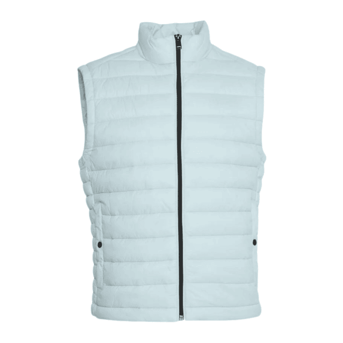 BOSS PALE BLUE GILET | Menswear Online