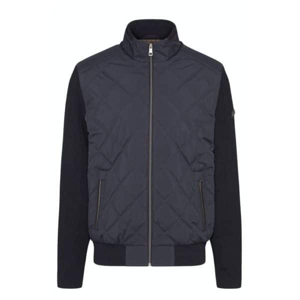 Bugatti Quilted Navy Hybrid Jacket