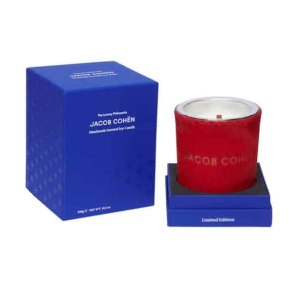 Jacob Cohen Handmade Scented Soy Red Candle 2