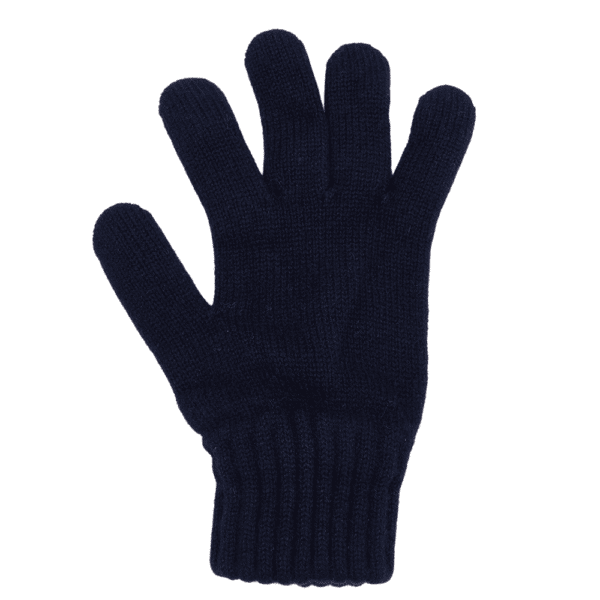 Barbour Lambswool Navy gloves - Image 2