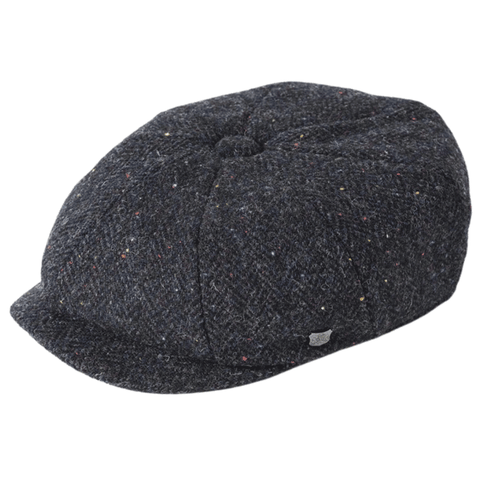 FAILSWORTH CARLOWAY HARRIS TWEED BAKER BOY CAP | Menswear Online