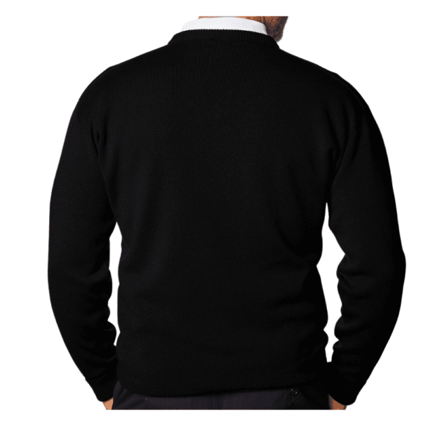 Glenbrae vneck black back