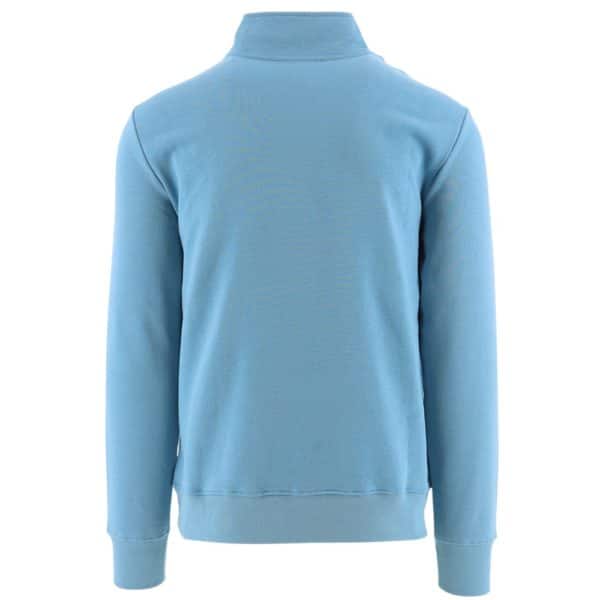 PAUL SMITH ZEBRA LOGO LIGHT BLUE HALF ZIP - Image 3