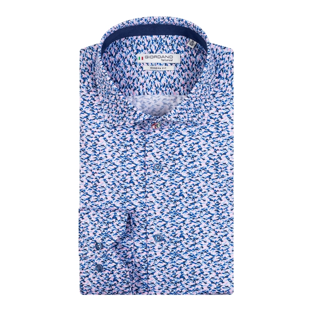 Giordano Maggiore Dolphins Print Multi Shirt