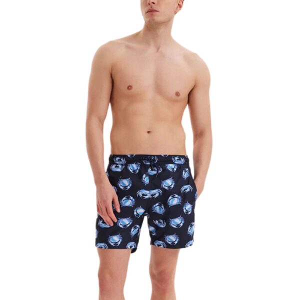 Westmark London Crab Icon Navy Swim Shorts Menswearonline 2