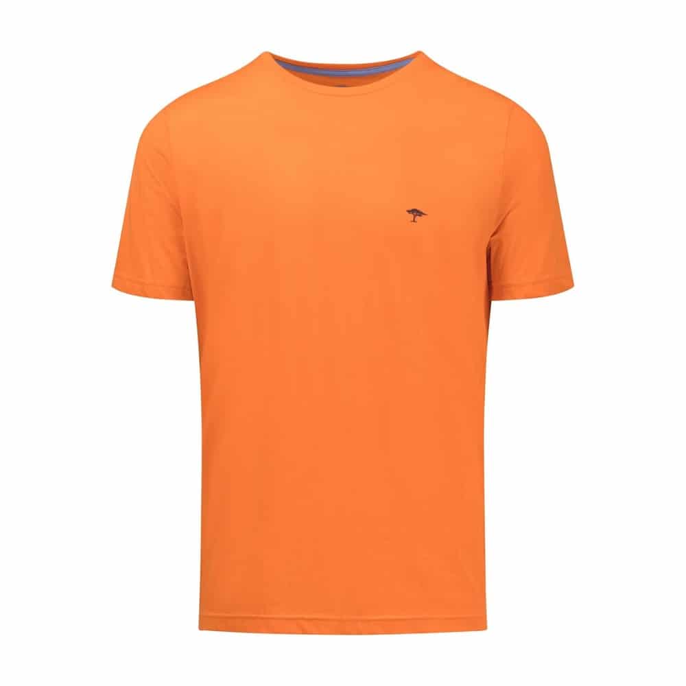 Fynch Hatton Tangerine Classic Crew Neck T Shirt