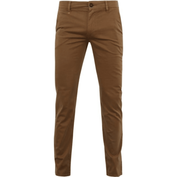 BOSS SCHINO SLIM FIT Mustard chinos