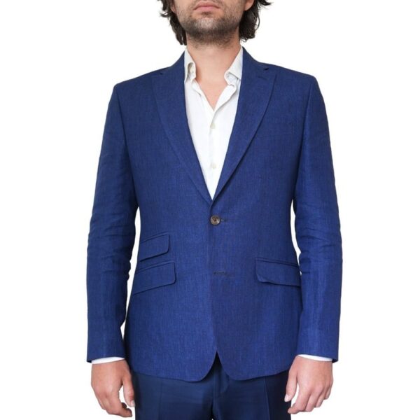 WARWICKS ANGELICO 100 LINEN ROYAL BLUE JACKET