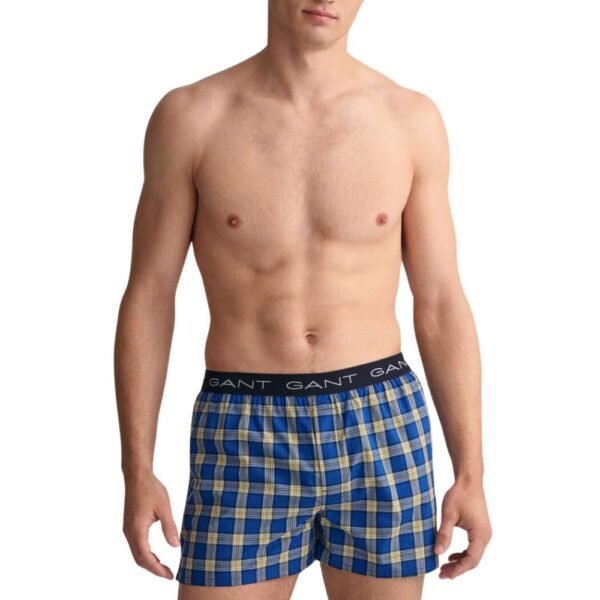 GANT 2 PACK CHECK BOXER SHORTS