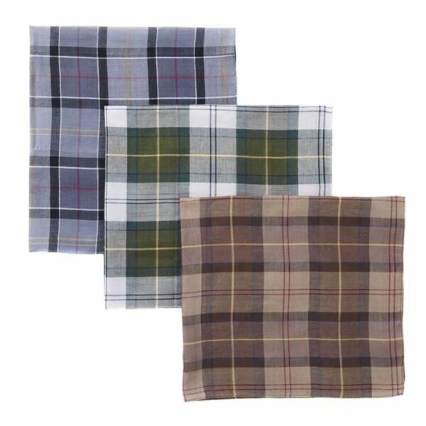 BARBOUR HANDKERCHIEF GIFT BOX SET 2