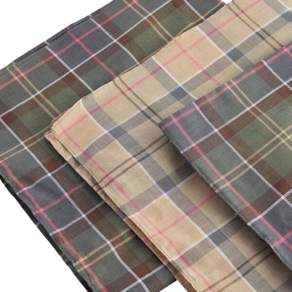 BARBOUR HANDKERCHIEF GIFT BOX SET