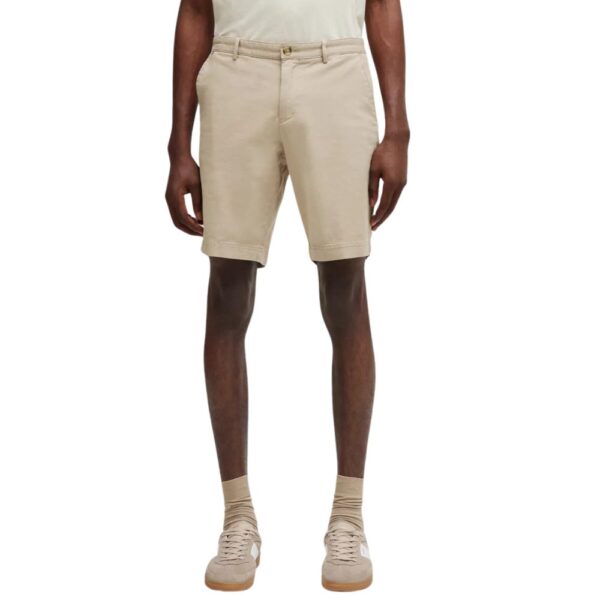 BOSS Slice Slim-fit Neutral Shorts - Image 5