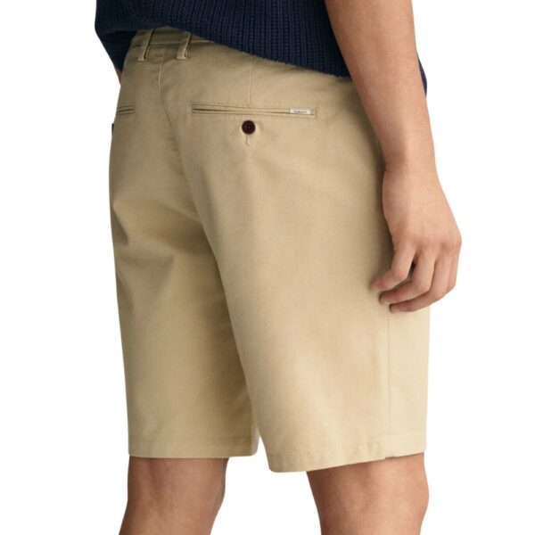 GANT Regular Fit Beige Chino Shorts 1