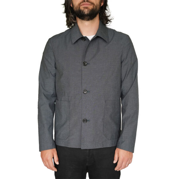 Paul Smith Cotton Twill Grey Jacket