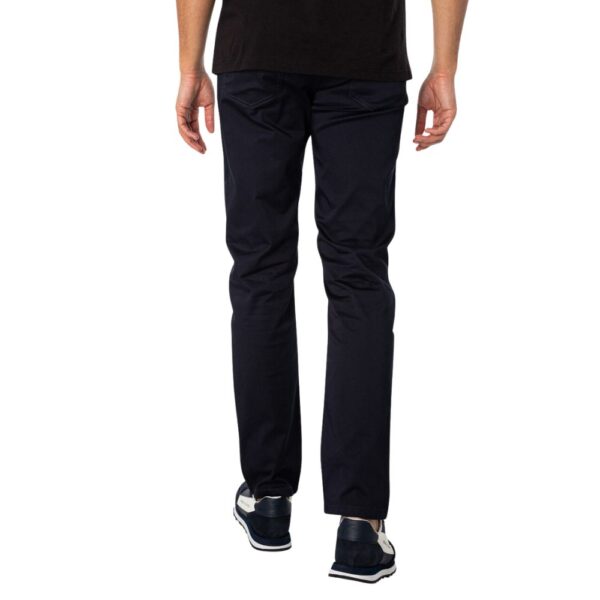 Armani Exchange Slim Fit Stretch Satin Cotton Deep Navy Jeans