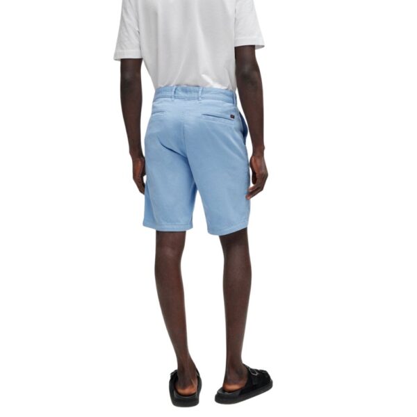 BOSS Slim fit Light Blue Chino Shorts