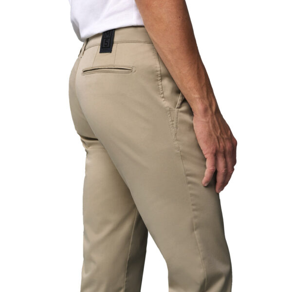 MEYER M 5 STRETCH FABRIC BEIGE CHINOS back