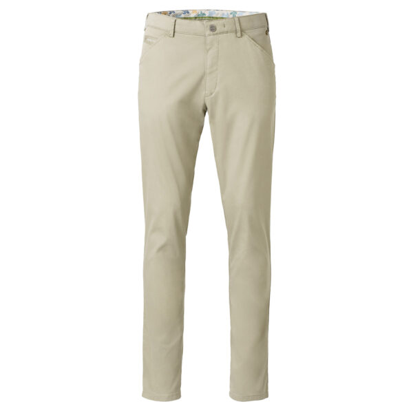 Meyer Chicago Textured Washed Beige Chinos 2