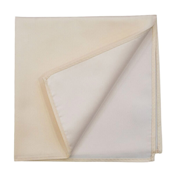 WARWICKS Silk Cream Pocket Square 2