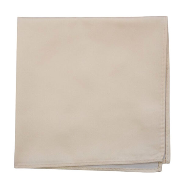 WARWICKS Silk Cream Pocket Square