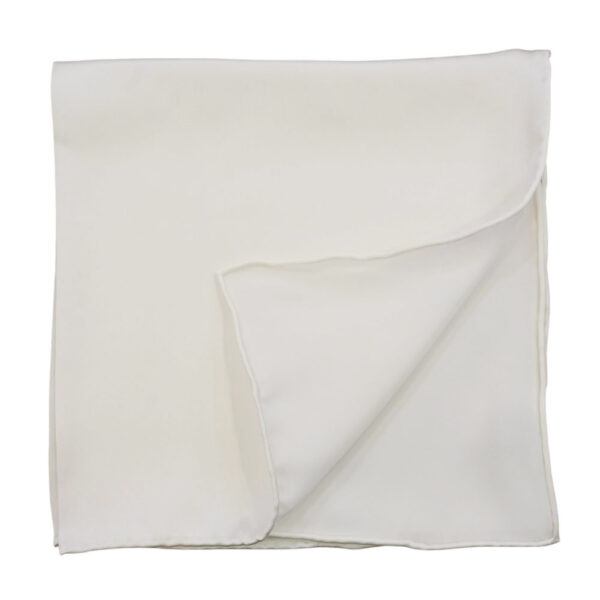 WARWICKS Silk Off white Pocket Square