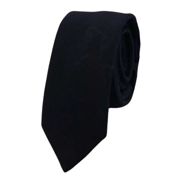 WARWICKS Wool Felt Navy Tie