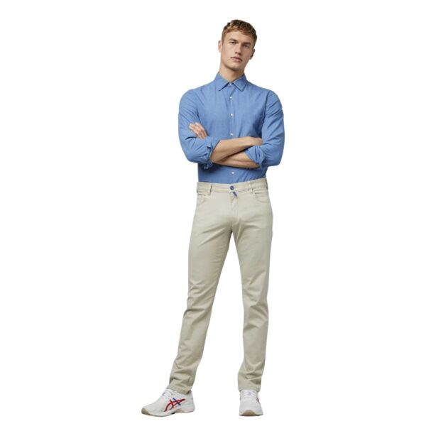 M5 Five Pocket Beige Slim Perfect Fit Jeans