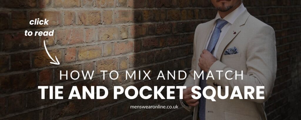 Mix and Match Tie and Pocket Square