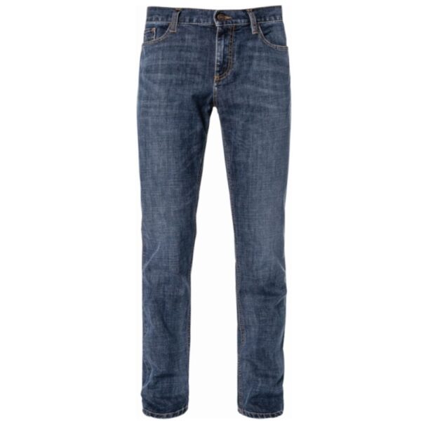 Alberto Modern Fit Blue Washed Stretch Jeans