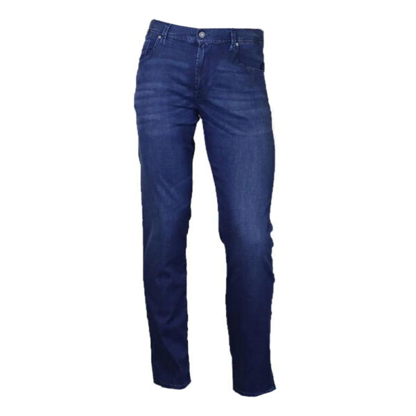 Alberto Slim Fit Navy Tencel Jeans