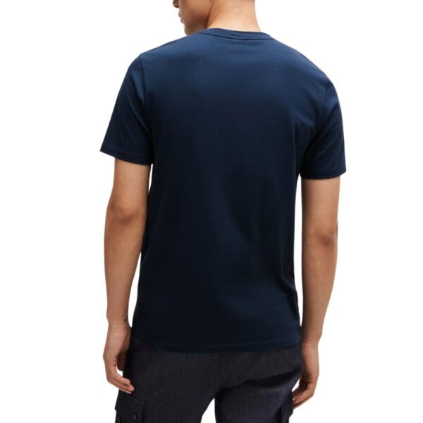 BOSS Tales Dark Blue Crew Neck T Shirt 2