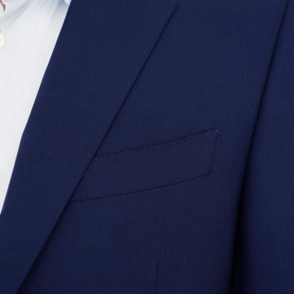 CANALI Pure Wool Travel Water Repellent Blue Blazer