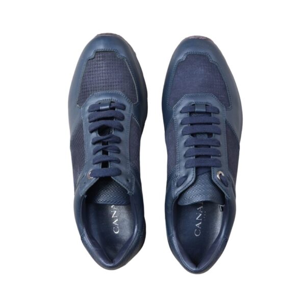 Canali Navy Trainers 4