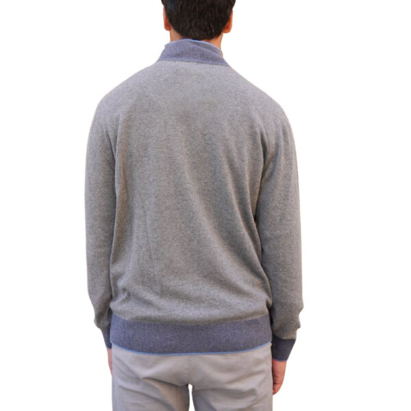 Codice Grey Half Zip back